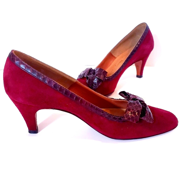 PALTER DeLISO Shoes - Vintage Palter DeLiso Suede Pumps